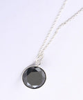 4.50 Ct AAA Certified Black Diamond Pendant Chain Necklace, Elegant Jewelry. - ZeeDiamonds