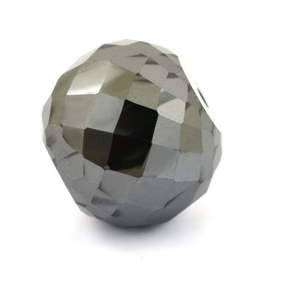 Round Shape 100% Certified Black Diamond Bead 26 Carats Excellent Cut - ZeeDiamonds