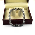 5 mm Black Diamond Tennis Bracelet in 925 Sterling Silver - ZeeDiamonds