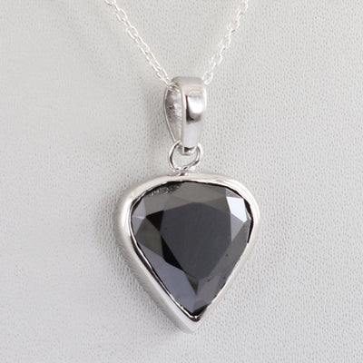 AAA Certified Black Diamond Pendant 5Ct Great Shine!Excellent Look!Unique Style! - ZeeDiamonds