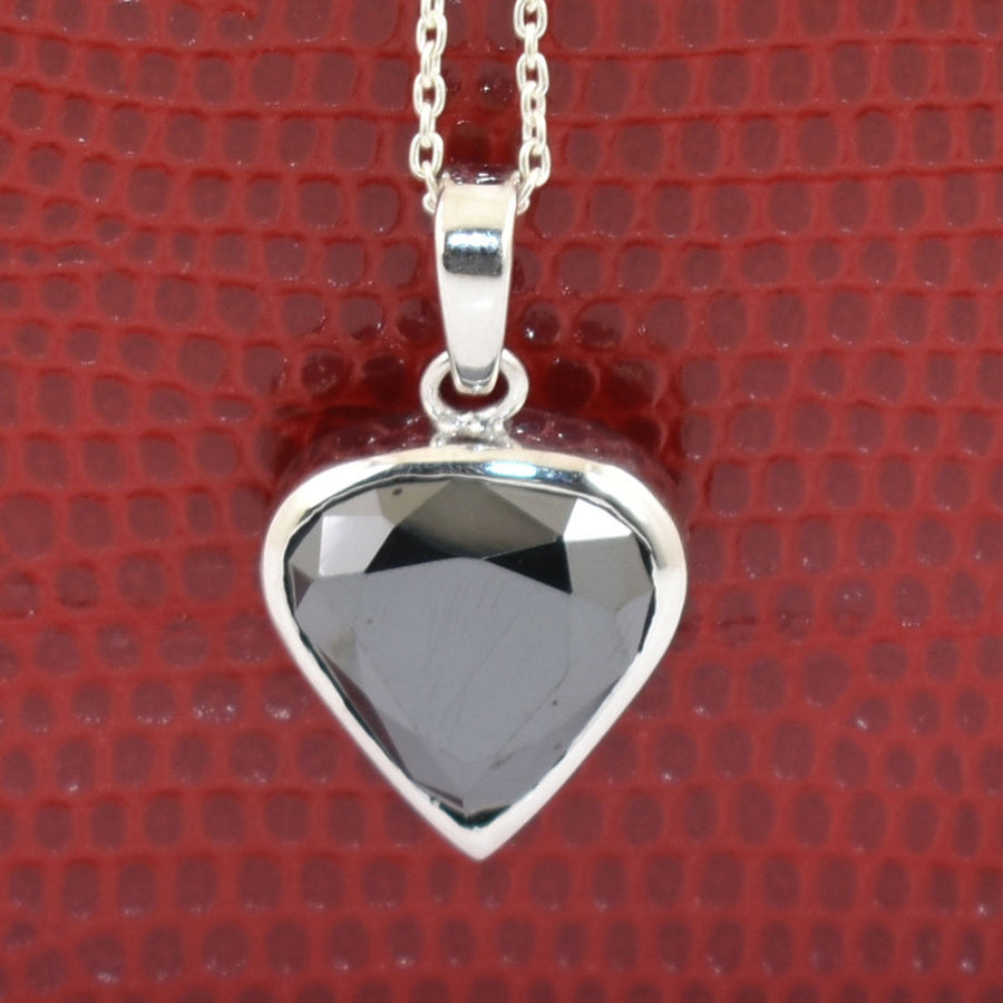AAA Certified Black Diamond Pendant 5Ct Great Shine!Excellent Look!Unique Style! - ZeeDiamonds