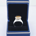 Certified 6 Ct Champagne Diamond Solitaire Ring ! Amazing Collection, Great Shine & Luster WATCH VIDEO - ZeeDiamonds