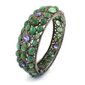 Natural Emeralds & Sapphire Gemstone Bracelet With Diamonds - ZeeDiamonds