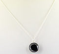 4.50 Ct AAA Certified Black Diamond Pendant Chain Necklace, Elegant Jewelry. - ZeeDiamonds
