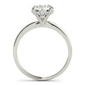 Elegant 2.80 Ct Off White Diamond Ring in 925 Silver with Accents, Great Shine & Blink! Gift For Wedding/Birthday, Certified Diamond! - ZeeDiamonds