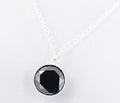 4.50 Ct AAA Certified Black Diamond Pendant Chain Necklace, Elegant Jewelry. - ZeeDiamonds