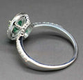 Gorgeous 3.40 Ct Blue Diamond Ring With Diamond Accents, Beautiful Latest Design & Great Sparkle! Ideal For Anniversary Gift, Certified Diamond! - ZeeDiamonds