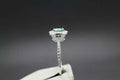 Gorgeous 3.40 Ct Blue Diamond Ring With Diamond Accents, Beautiful Latest Design & Great Sparkle! Ideal For Anniversary Gift, Certified Diamond! - ZeeDiamonds