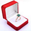 Gorgeous 4 Ct Blue Diamond Solitaire Ring In Rose Gold, Excellent Cut - ZeeDiamonds