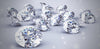16 Pcs White Diamonds.0.25 Carats Lot. Certified. - ZeeDiamonds